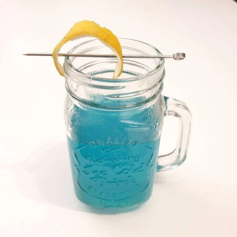 Mason Jar Fishbowl Cocktail Recipe